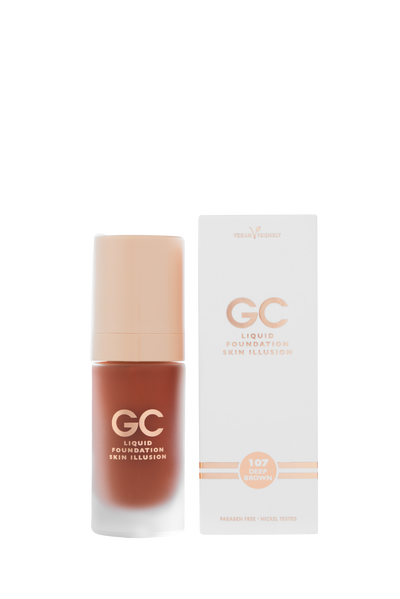 Skin Illusion Deep Brown - Fondotinta liquido